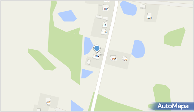 Liniewko Kościerskie, Liniewko Kościerskie, 20a, mapa Liniewko Kościerskie