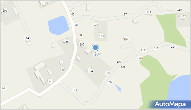 Liniewo, Liniewo, 101, mapa Liniewo