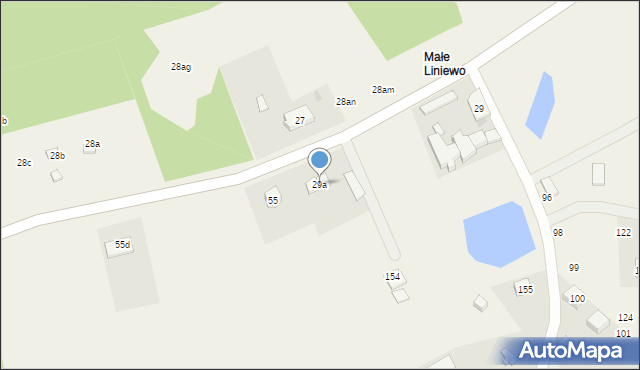 Liniewo, Liniewo, 29a, mapa Liniewo