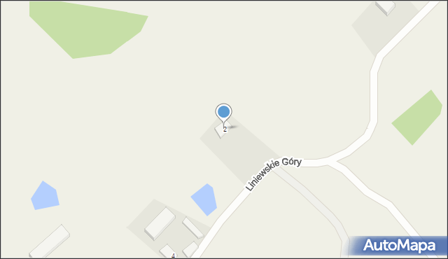 Liniewskie Góry, Liniewskie Góry, 2, mapa Liniewskie Góry