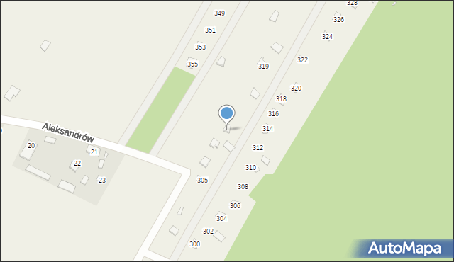 Linin, Linin, 311, mapa Linin