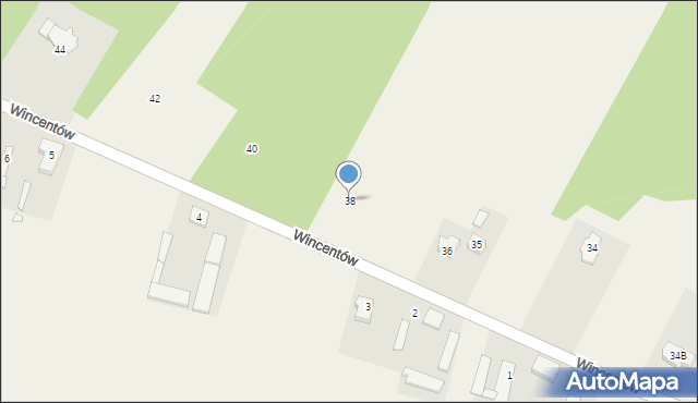 Linin, Linin, 38, mapa Linin