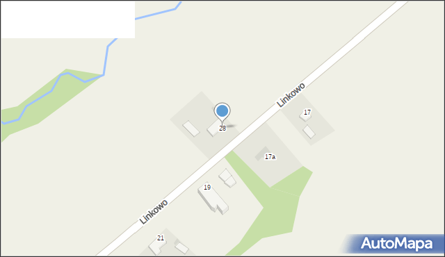 Linkowo, Linkowo, 28, mapa Linkowo