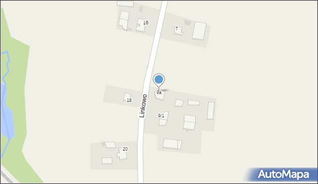 Linkowo, Linkowo, 9a, mapa Linkowo