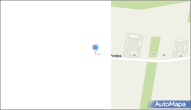 Linów, Linów, 95, mapa Linów