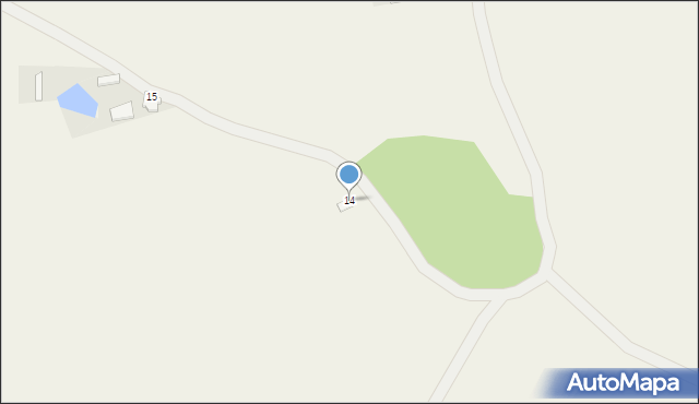 Linówek, Linówek, 14, mapa Linówek