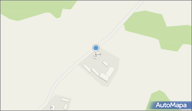 Linówek, Linówek, 22, mapa Linówek