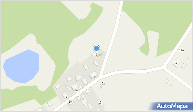 Linówek, Linówek, 10, mapa Linówek