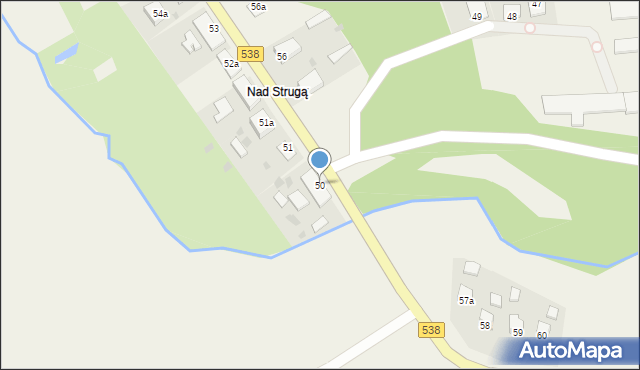 Linowiec, Linowiec, 50, mapa Linowiec