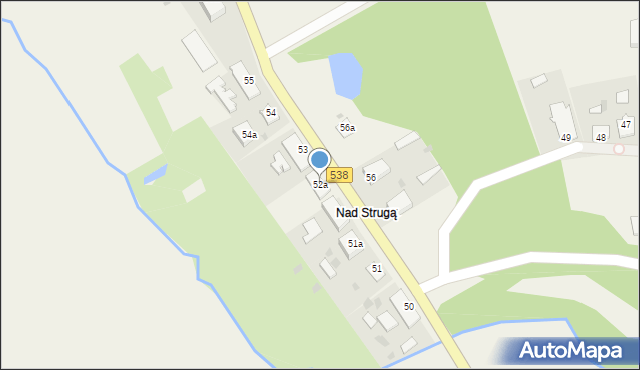 Linowiec, Linowiec, 52a, mapa Linowiec