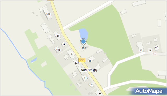 Linowiec, Linowiec, 56a, mapa Linowiec