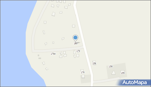 Linowo, Linowo, 180, mapa Linowo