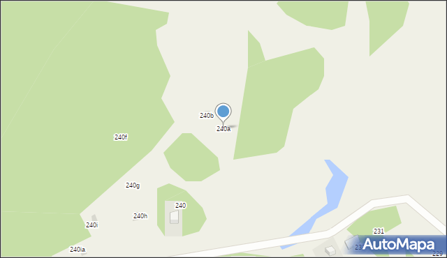 Linowo, Linowo, 240a, mapa Linowo