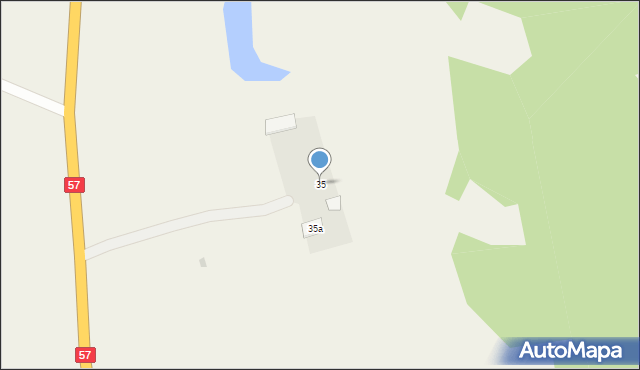 Linowo, Linowo, 35, mapa Linowo