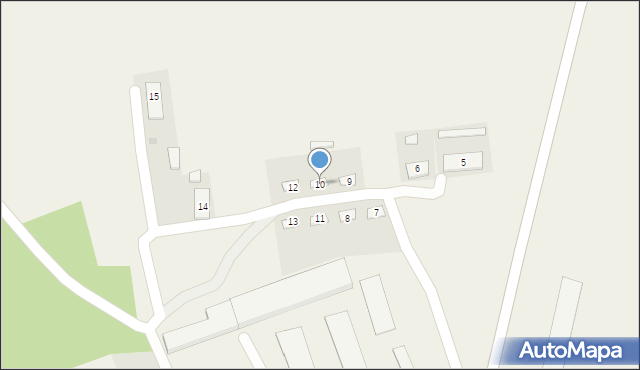 Linowo, Linowo, 10, mapa Linowo