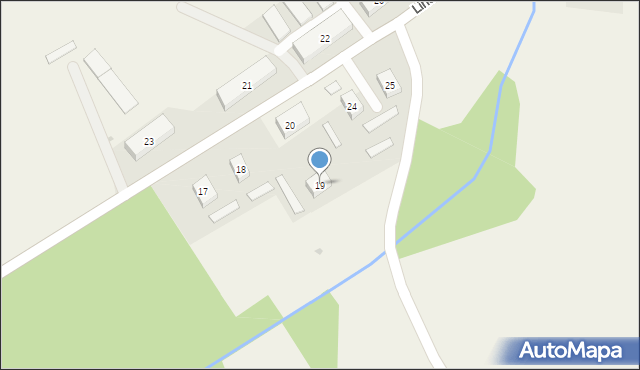 Linowo, Linowo, 19, mapa Linowo