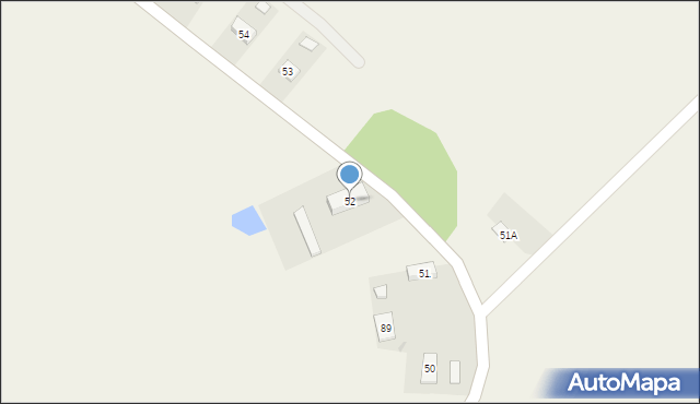 Linowo, Linowo, 52, mapa Linowo