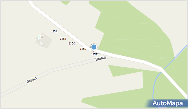 Lińsk, Lińsk, 135E, mapa Lińsk