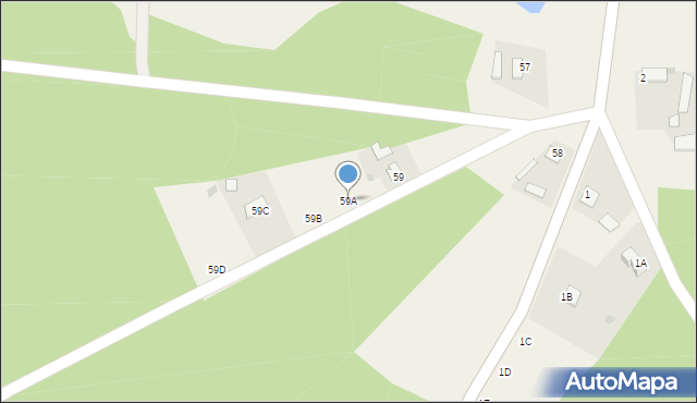 Lińsk, Lińsk, 59A, mapa Lińsk