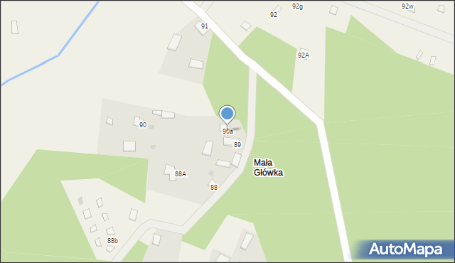 Lińsk, Lińsk, 90a, mapa Lińsk