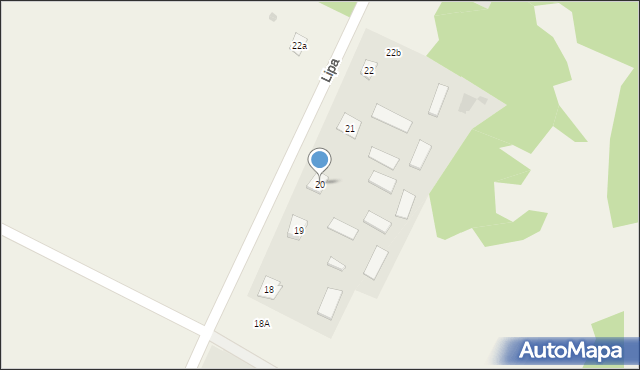 Lipa, Lipa, 20, mapa Lipa