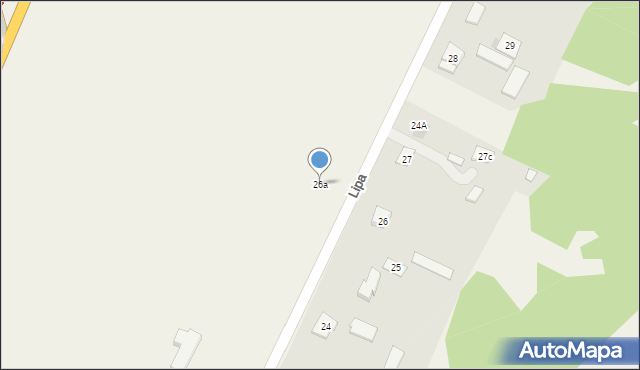 Lipa, Lipa, 26a, mapa Lipa