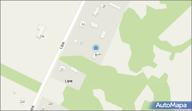 Lipa, Lipa, 35, mapa Lipa