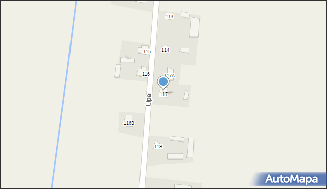 Lipa, Lipa, 117, mapa Lipa