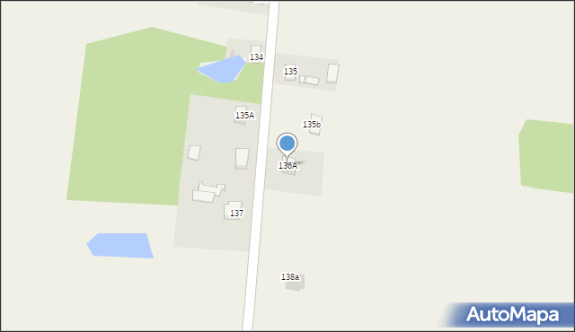 Lipa, Lipa, 136A, mapa Lipa