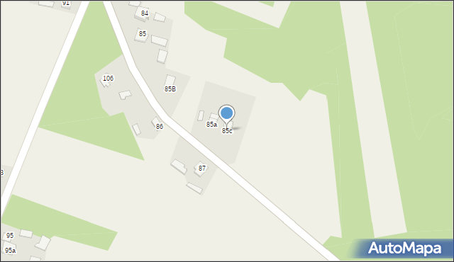 Lipa, Lipa, 85c, mapa Lipa