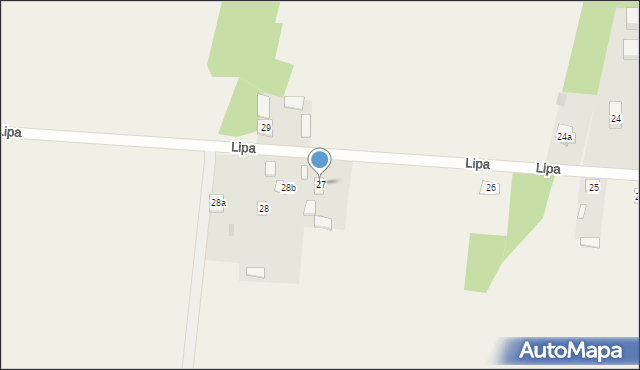 Lipa, Lipa, 27, mapa Lipa