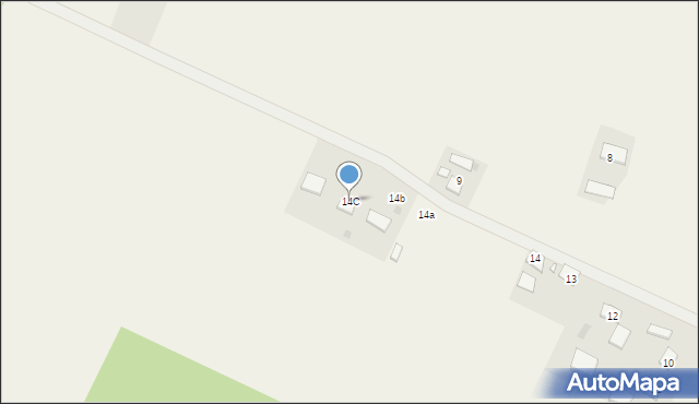 Lipa, Lipa, 14C, mapa Lipa