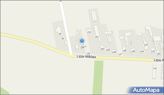 Lipa-Miklas, Lipa-Miklas, 154, mapa Lipa-Miklas