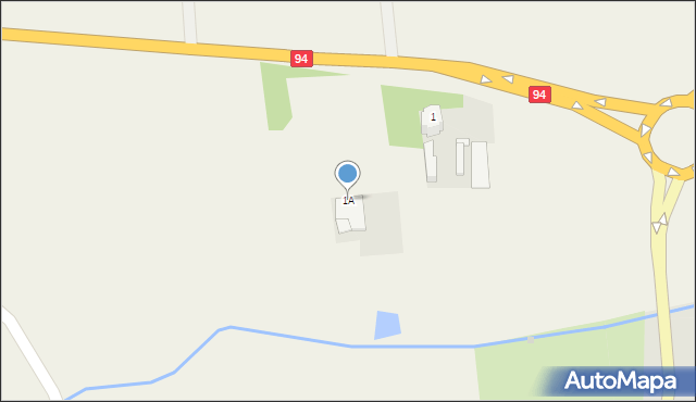 Lipce, Lipce, 1A, mapa Lipce