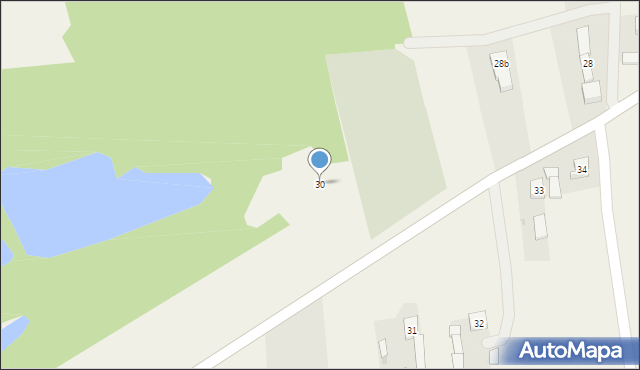 Lipe Trzecie, Lipe Trzecie, 30, mapa Lipe Trzecie