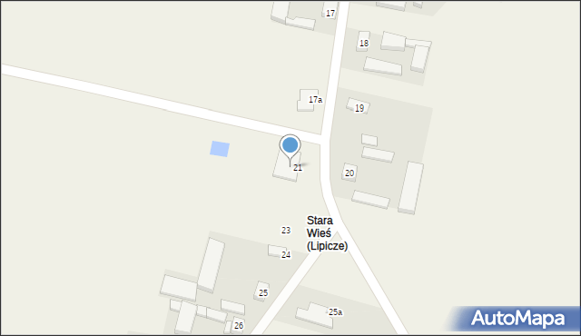 Lipicze, Lipicze, 22, mapa Lipicze