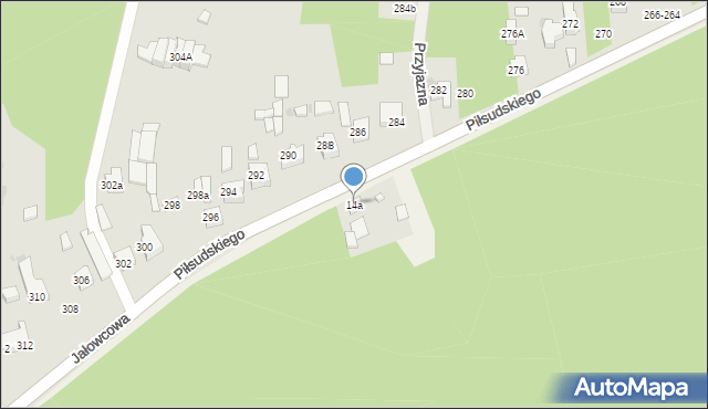 Lipie, Lipie, 14a, mapa Lipie