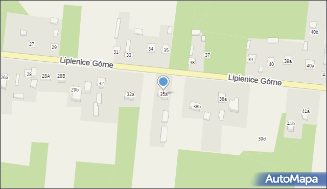 Lipienice Górne, Lipienice Górne, 35a, mapa Lipienice Górne