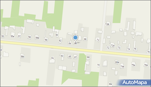 Lipienice Górne, Lipienice Górne, 66, mapa Lipienice Górne