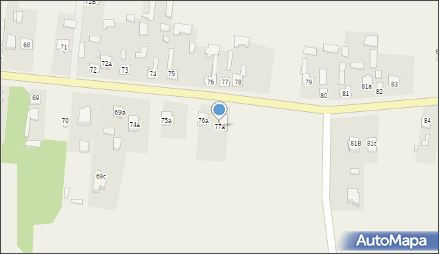 Lipienice Górne, Lipienice Górne, 77a, mapa Lipienice Górne