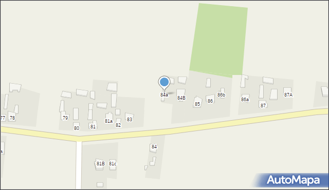 Lipienice Górne, Lipienice Górne, 84a, mapa Lipienice Górne