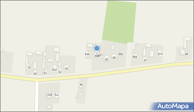 Lipienice Górne, Lipienice Górne, 84B, mapa Lipienice Górne