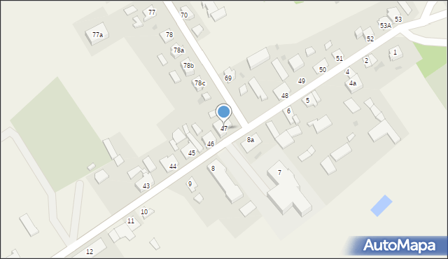 Lipinki, Lipinki, 47, mapa Lipinki