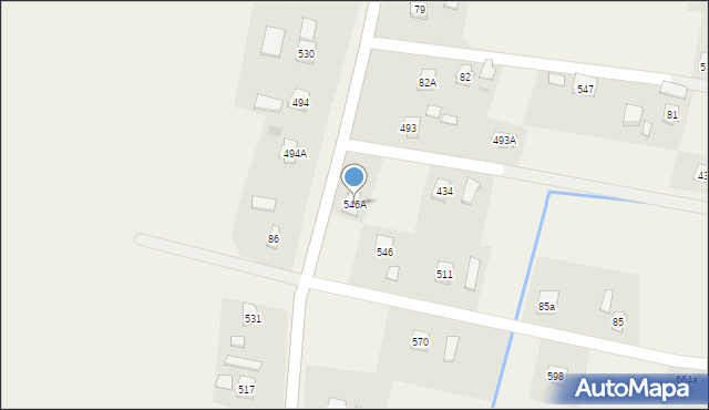 Lipinki, Lipinki, 546A, mapa Lipinki