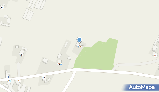 Lipinki, Lipinki, 74e, mapa Lipinki