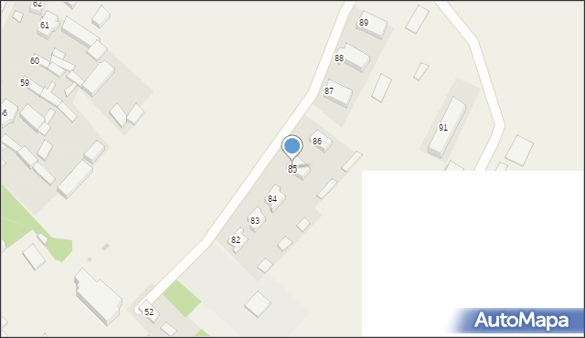 Lipinki, Lipinki, 85, mapa Lipinki