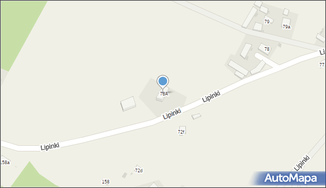 Lipinki, Lipinki, 78A, mapa Lipinki