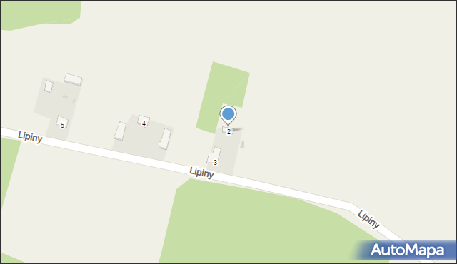 Lipiny, Lipiny, 2, mapa Lipiny