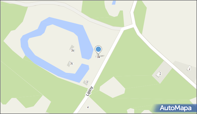 Lipiny, Lipiny, 3a, mapa Lipiny