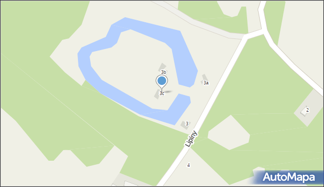 Lipiny, Lipiny, 3c, mapa Lipiny